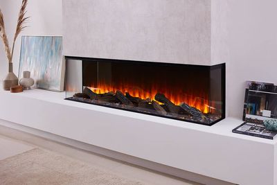 British Fires: New Forest 63-inch Electric Fireplace Engine - primary view